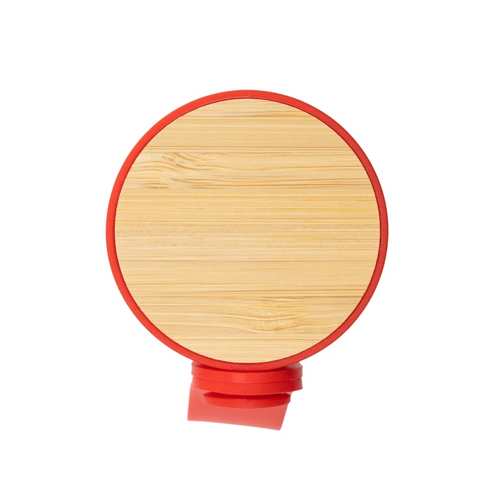 20 Oz. Cade rPET Bottle With Bamboo Accent Lid And Silicone Easy Carry Handle