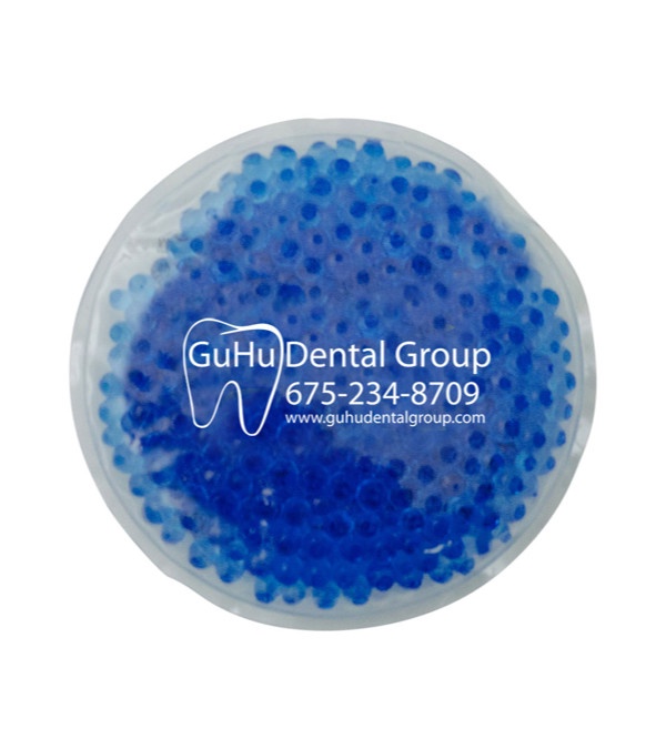 Round Gel Tekbeads Hot/Cold Pack