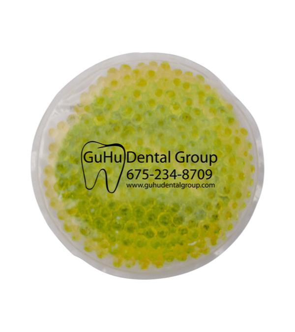 Round Gel Tekbeads Hot/Cold Pack
