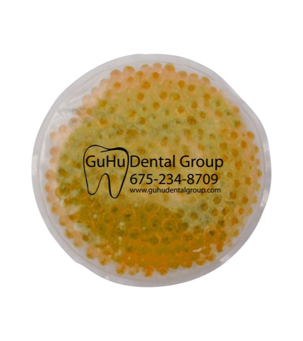 Round Gel Tekbeads Hot/Cold Pack