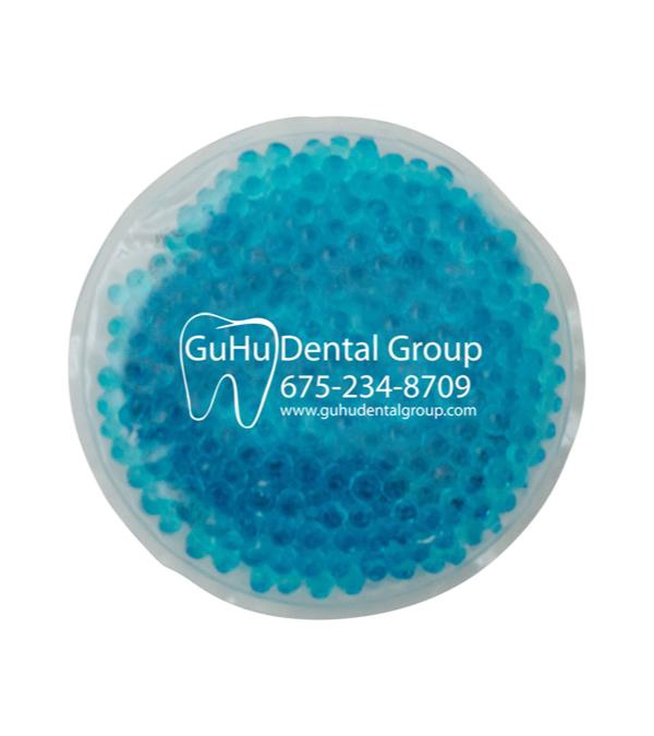Round Gel Tekbeads Hot/Cold Pack