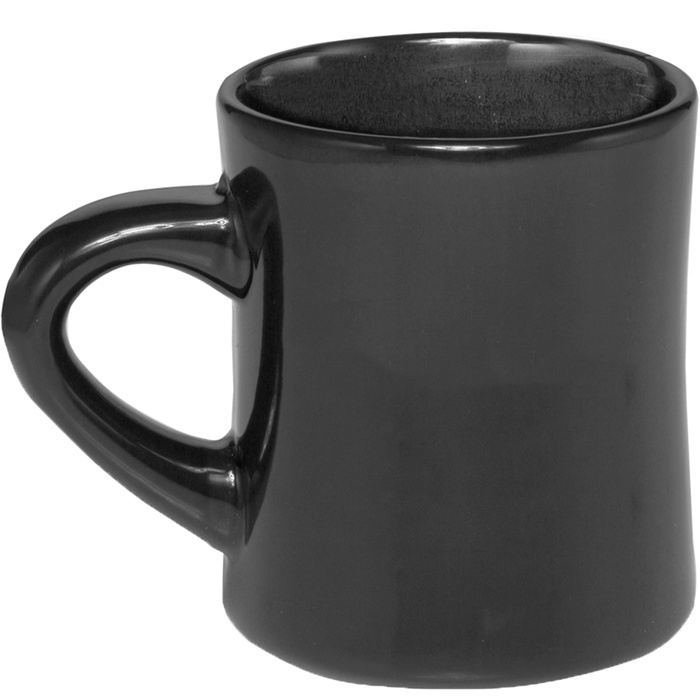 Custom Ceramic 12 oz. Diner Mugs