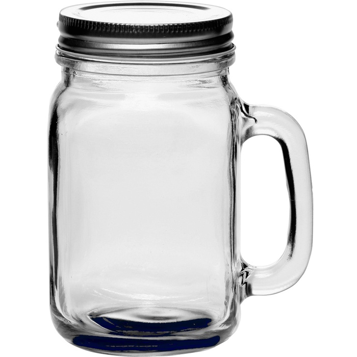Custom 16 oz. Glass Mason Jars with Lids