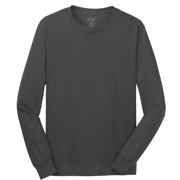 Port & Company Long Sleeve Cotton T-Shirts