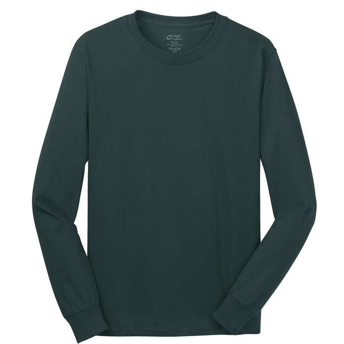 Port & Company Long Sleeve Cotton T-Shirts