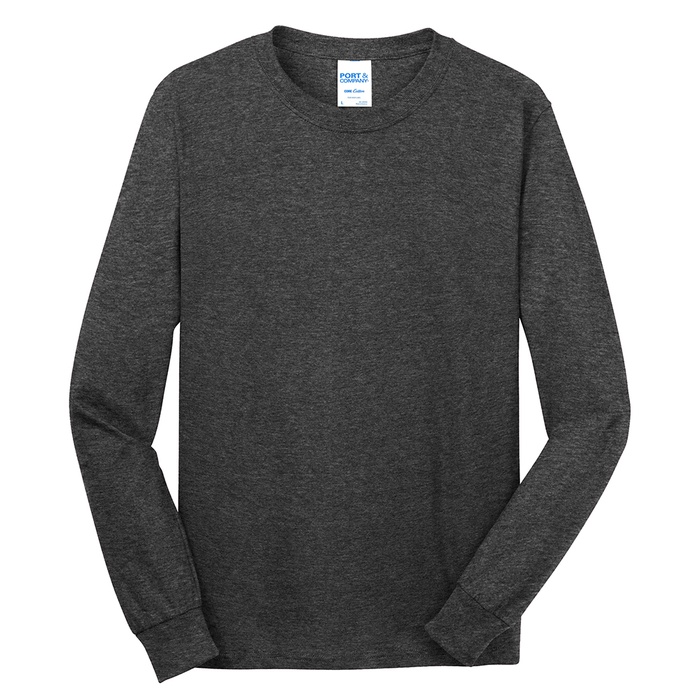 Port & Company Long Sleeve Cotton T-Shirts