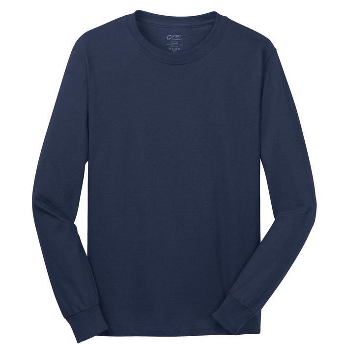Port & Company Long Sleeve Cotton T-Shirts