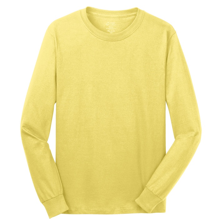 Port & Company Long Sleeve Cotton T-Shirts