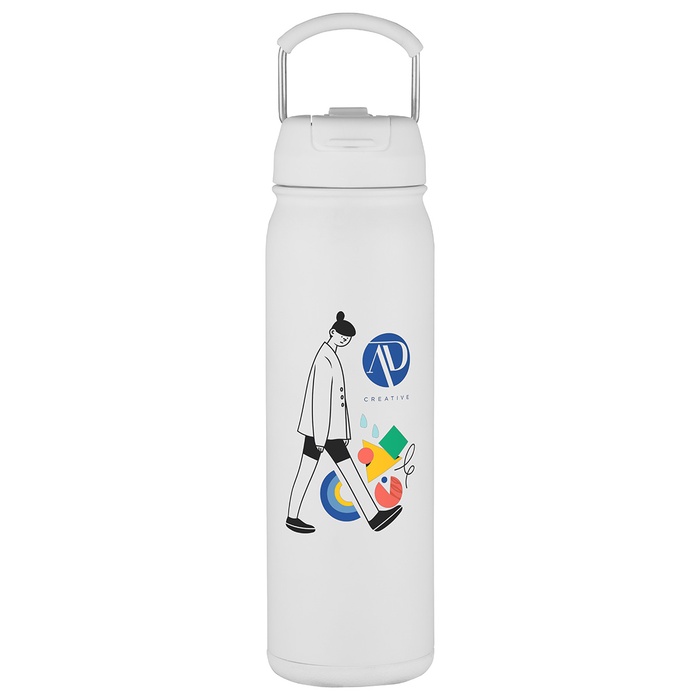 Tuscany 24 oz Eco-Friendly 2-in-1 Vacuum Insulated Bottle