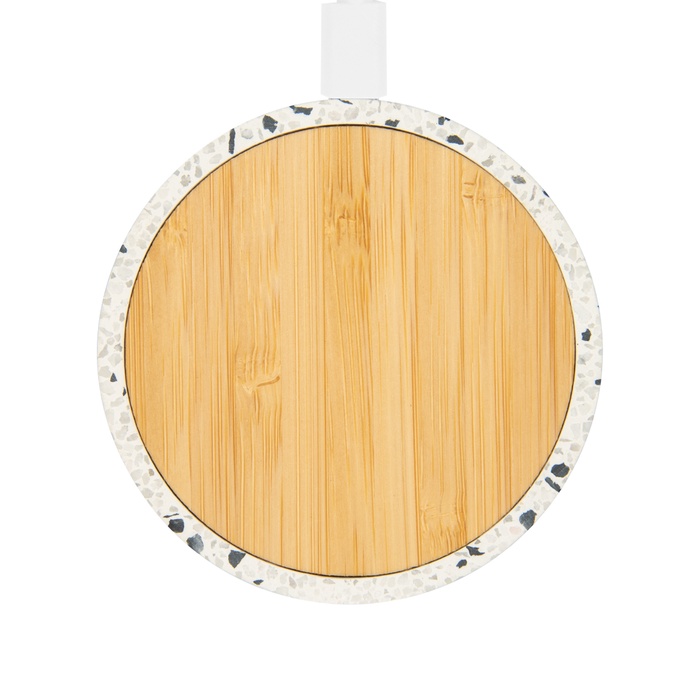10W Speckle & Bamboo Wireless Charger