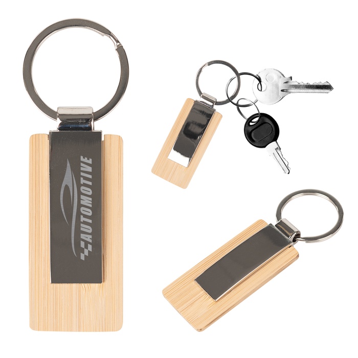 Bamboo Key Tag