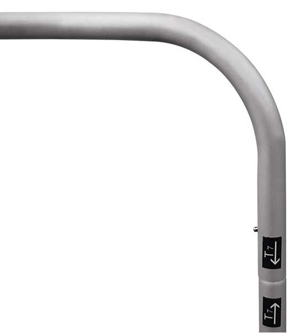 8'W x 90&quot;H EuroFit Straight Wall Kit (Recycled Polyester Knit)