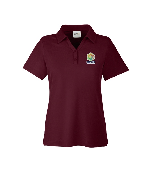 CORE365 Ladies' Fusion ChromaSoft Pique Polo - Embroidery