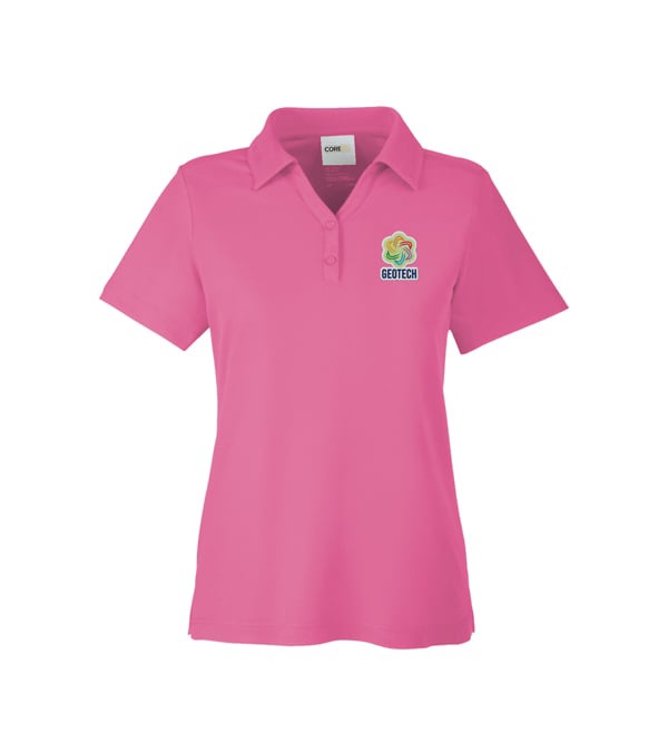 CORE365 Ladies' Fusion ChromaSoft Pique Polo - Embroidery