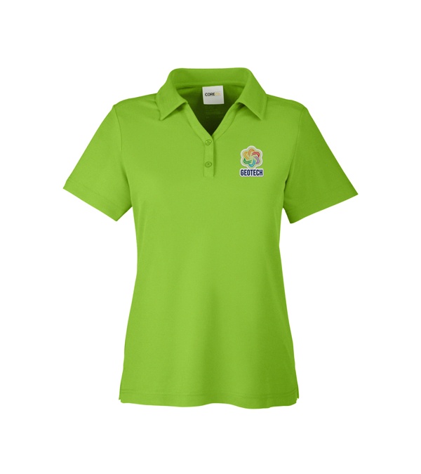 CORE365 Ladies' Fusion ChromaSoft Pique Polo - Embroidery