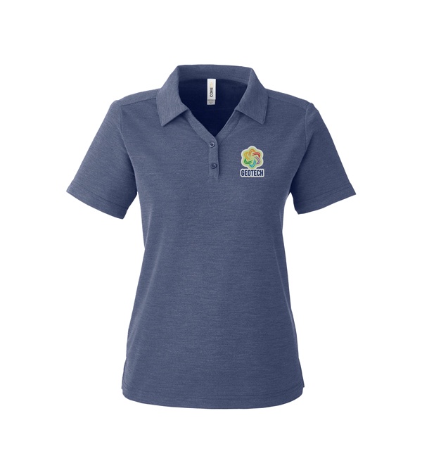 CORE365 Ladies' Fusion ChromaSoft Pique Polo - Embroidery