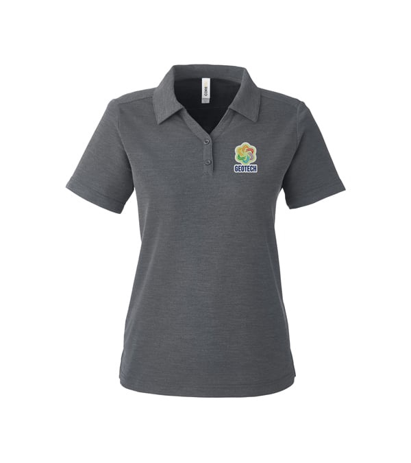 CORE365 Ladies' Fusion ChromaSoft Pique Polo - Embroidery