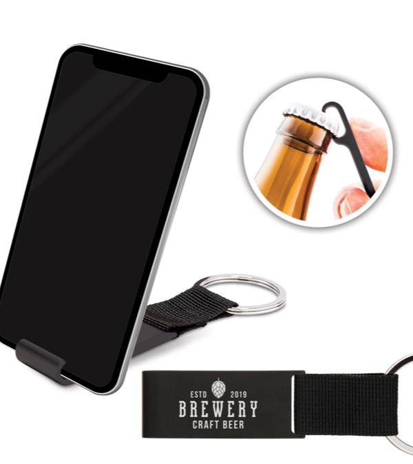 Phone Stand Bottle Opener Key Ring