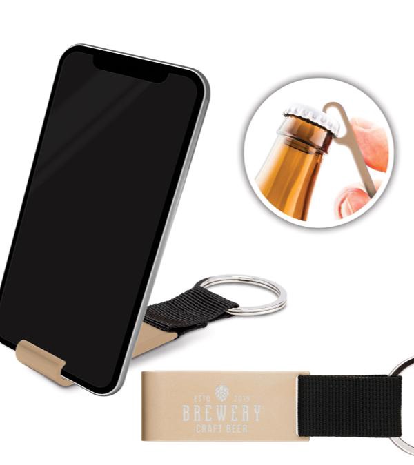 Phone Stand Bottle Opener Key Ring
