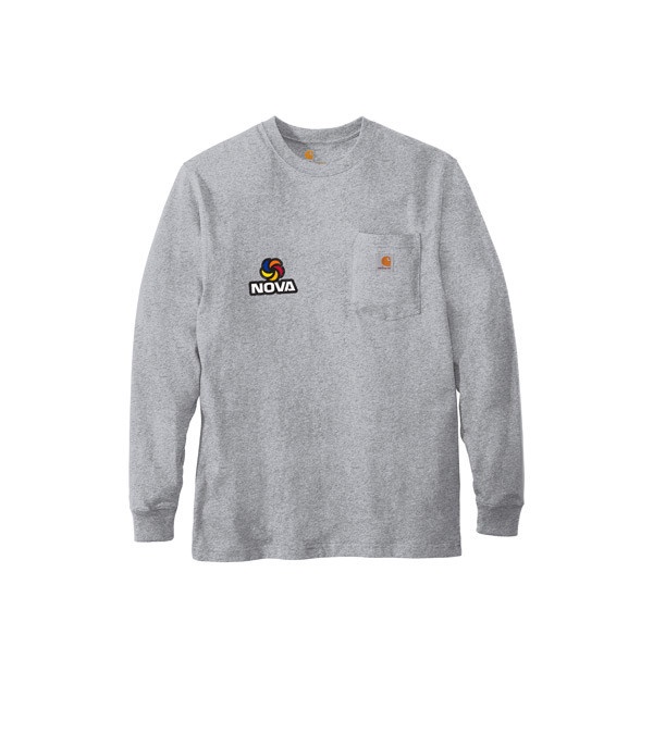Carhartt Workwear Pocket Long Sleeve T-Shirt - Embroidered