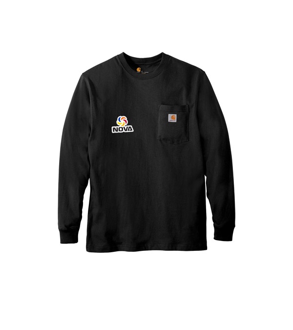 Carhartt Workwear Pocket Long Sleeve T-Shirt - Embroidered