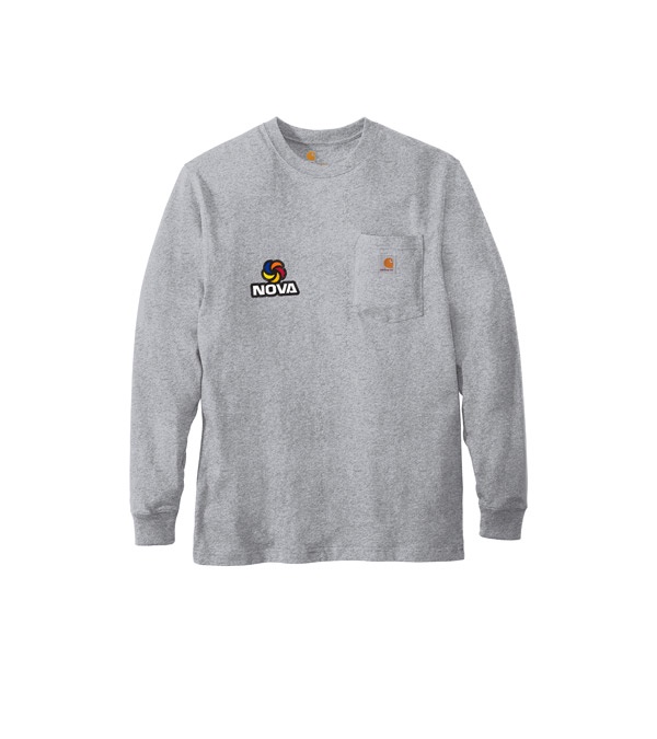 Carhartt Workwear Pocket Long Sleeve T-Shirt - Embroidered