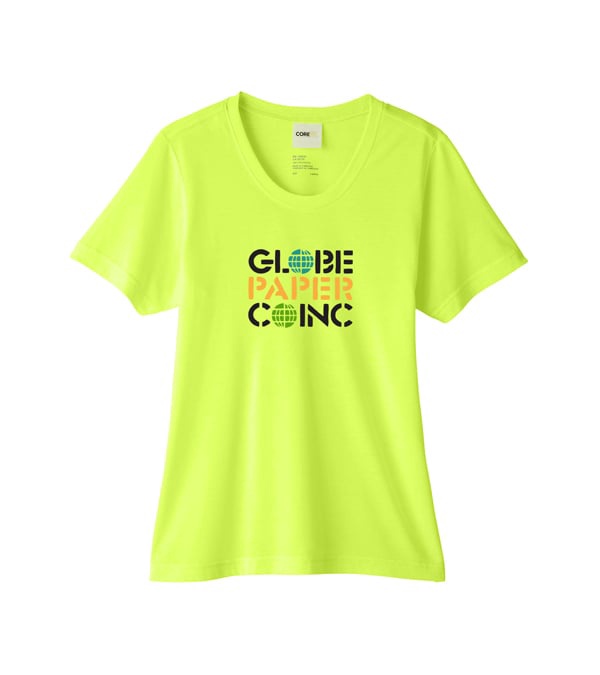 Core365 Ladies Fusion ChromaSoft T-shirt - Screen Print