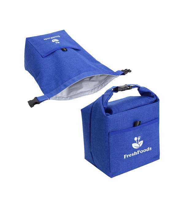 Bellevue Heathered Polyester Insulated Lunch Tote