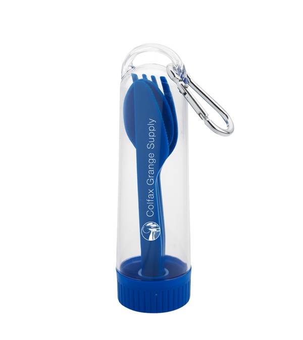 Custom Utensil Kit with Carabiner