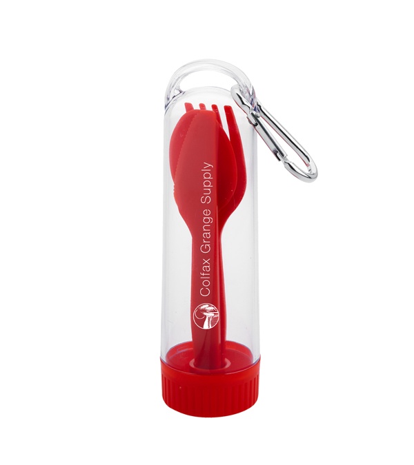 Custom Utensil Kit with Carabiner