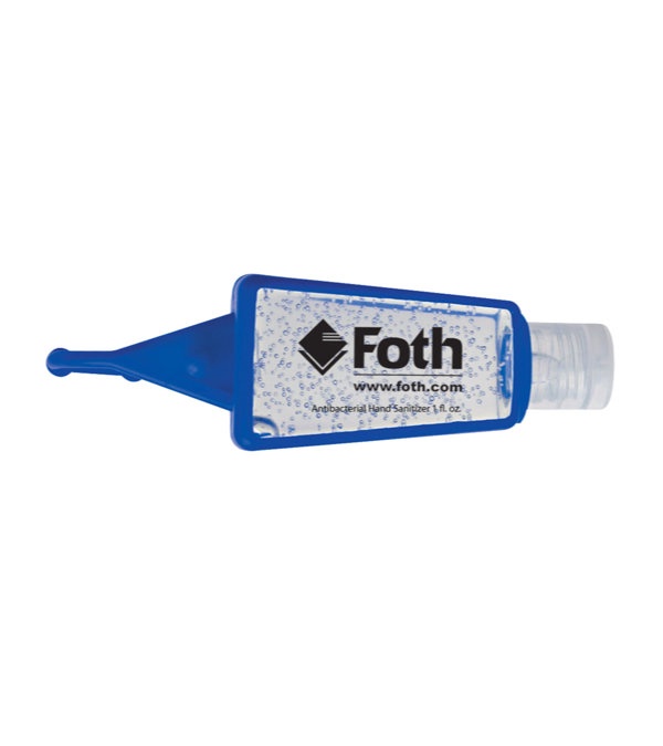 1 oz. Hand Sanitizer Gel in Silicone Holder