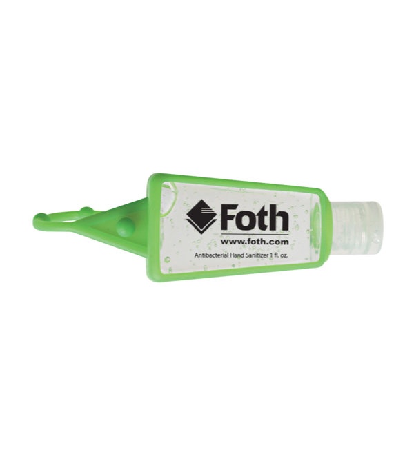 1 oz. Hand Sanitizer Gel in Silicone Holder