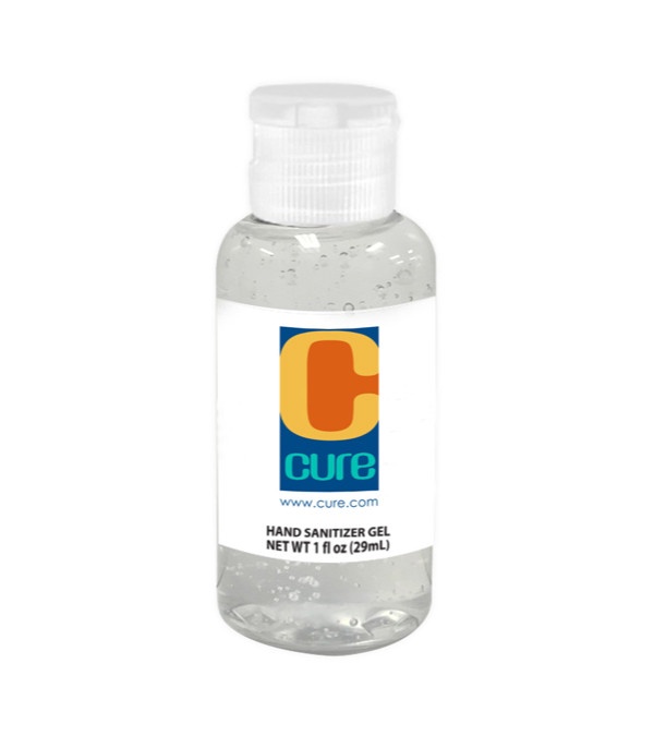 1 oz. Hand Sanitizer Gel Bottle