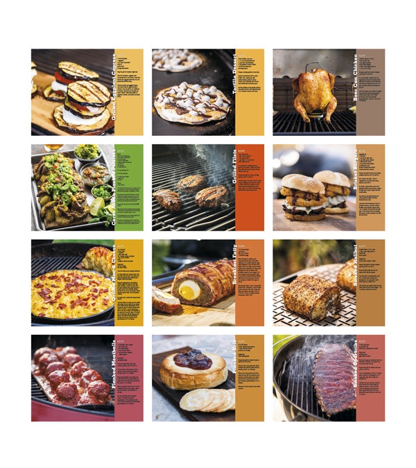 Grilling Wall Calendar 2026