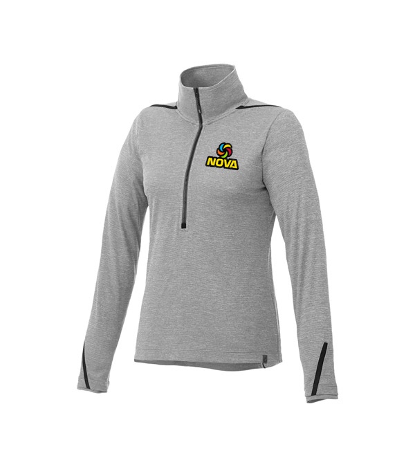 Women's DEGE Eco Knit Half Zip - Embroidered