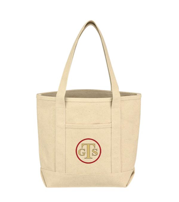 Small Cotton Canvas Yacht Tote Bag