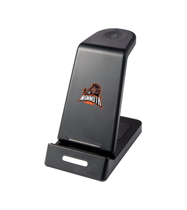 TriCharged 3-in-1 15W Wireless Charging Stand - Full Color