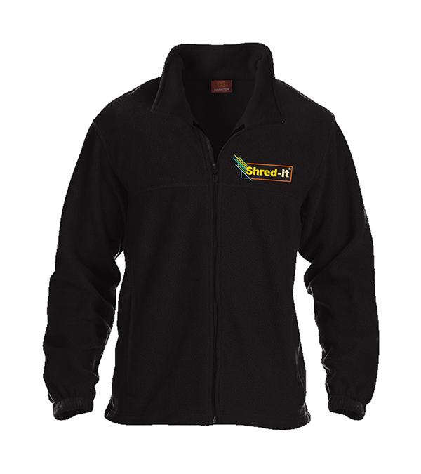 Harriton® Men's 8 oz. Full-Zip Fleece - Embroidered