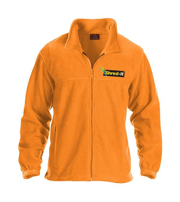 Harriton® Men's 8 oz. Full-Zip Fleece - Embroidered