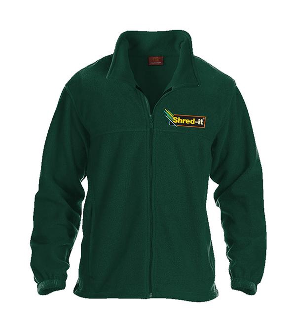 Harriton® Men's 8 oz. Full-Zip Fleece - Embroidered