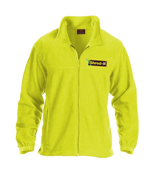 Harriton® Men's 8 oz. Full-Zip Fleece - Embroidered