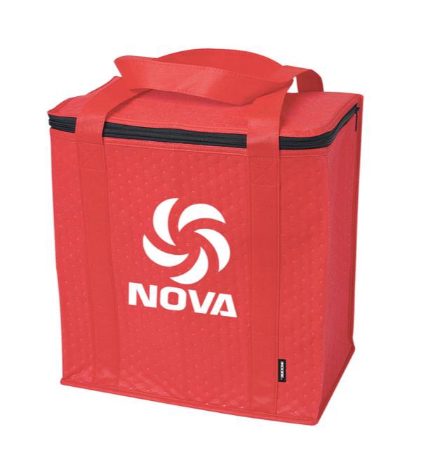 KOOZIE Zippered Insulated Grocery Tote Bag