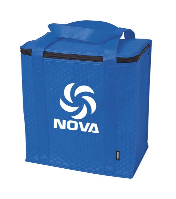 KOOZIE Zippered Insulated Grocery Tote Bag
