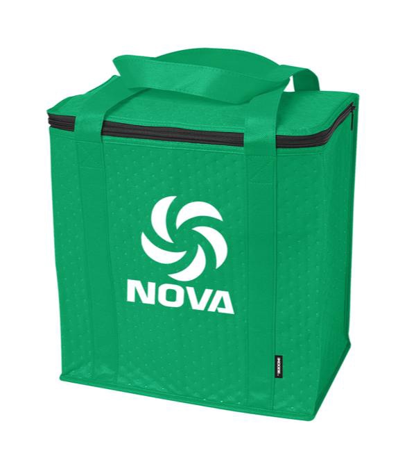 KOOZIE Zippered Insulated Grocery Tote Bag