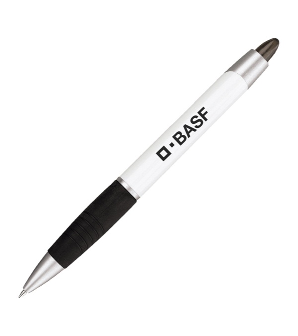 Paper Mate Element White Barrel Ballpoint Pen