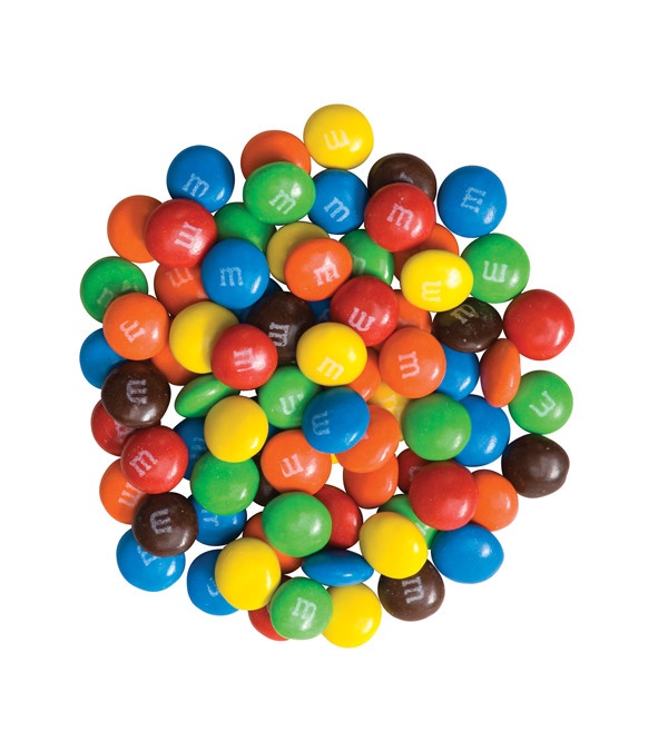 Pillow Case Box with M&m's