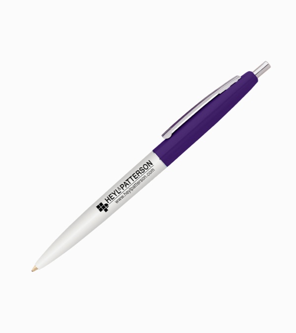 Clic White Chrome Pen