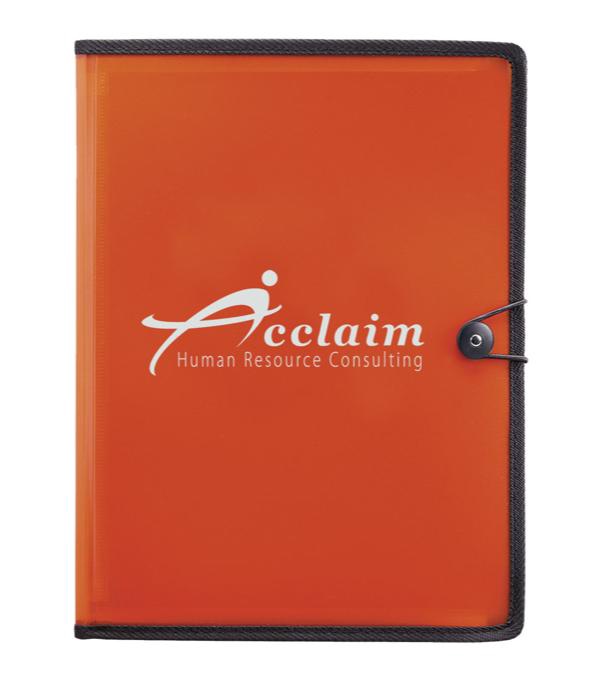 Custom Polypro Filefolio