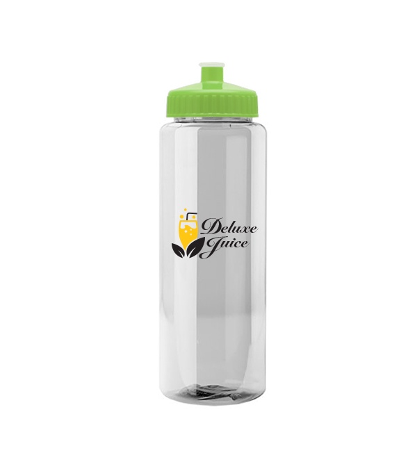 The Guzzler - 32 oz. Transparent Bottle with Push pull lid