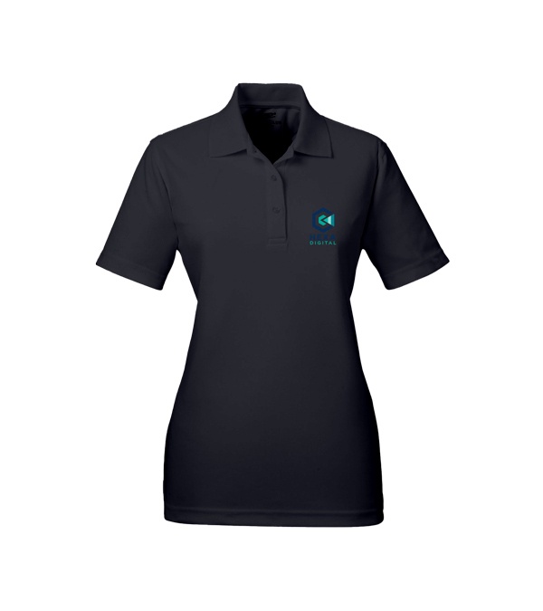 UltraClub Ladies' Cool & Dry Mesh Piqué Polo - Screen Print